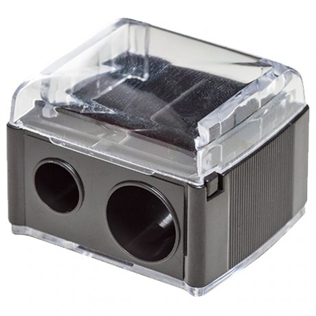 Barbara Hofmann (Барбара Хоффманн) Kosmetikstift-Spitzer doppelt mit Spanfang Anspitzer, 1 шт.