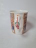 Кружка винтажная Fine Bone China "Около пекарни в канун Рождества", 10 х 11,5 см, Китай, 1960-70гг.