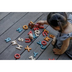 PLANTOYS Learning Alphabet Grossbuchstaben Lernspiele Учим алфавит заглавными буквами развивающие игры