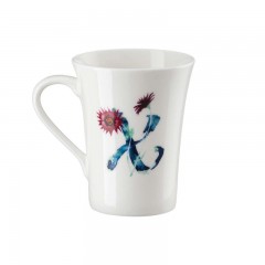 Hutschenreuther Hutschenreuther Flower Alphabet Becher mit Henkel X-Xerathemum annuum 0,40 L Кружка Hutschenreuther Flower Alphabet с ручкой X-Xerathemum annuum 0,40 л