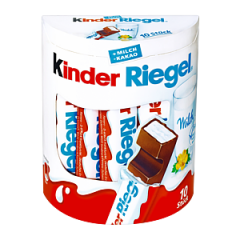 Kinder Riegel 10 Киндер палочки с молочной начинкой, 10 шт x 21 г, 210г