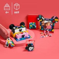 LEGO LEGO DOTS 41964 Micky Minnie Kreativbox zum Schulanfang LEGO DOTS 41964 Набор для творчества Микки и Минни «Снова в школу»