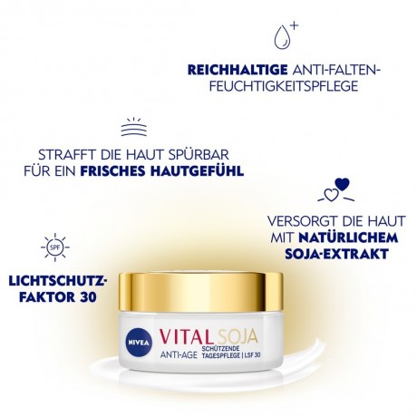 Nivea Anti-Age Schutzende Tagespflege LSF 30  Антивозрастной защитный дневной уход SPF 30