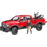 Bruder RAM 2500 Power Wagon m Scrambler Ducati RAM 2500 Power Wagon со скремблером Ducati