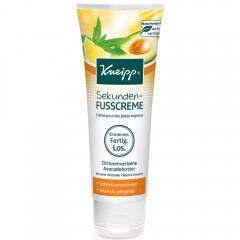 Kneipp Sekunden-Fusscreme, 75 ml, Kneipp быстровпитывающийся крем для ног с вербеной и маслом авокадо, 75 мл