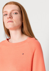 Tommy Hilfiger BOAT NK Jumper coral blossom ЛОДКА НК прыгуны коралловый цвет