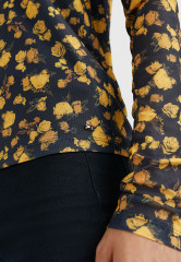 Tommy Hilfiger FLORAL PRINT  Long sleeved top frosted floral ditsy ЦВЕТОЧНЫЙ ПРИНТ Топ с длинными рукавами матовый цветочный дитси