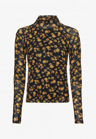 Tommy Hilfiger FLORAL PRINT Long sleeved top frosted floral ditsy ЦВЕТОЧНЫЙ ПРИНТ Топ с длинными рукавами матовый цветочный дитси