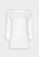 Tommy Hilfiger Long sleeved top optic white Топ с длинными рукавами оптический белый
