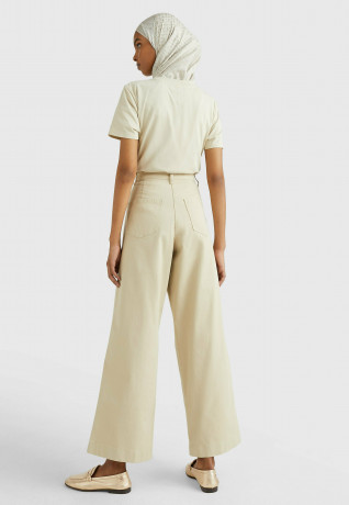 Tommy Hilfiger 1985 COLLECTION MODERN WIDE LEG Trousers light sandalwood 1985 COLLECTION MODERN WIDE LEG Брюки светлое сандаловое дерево