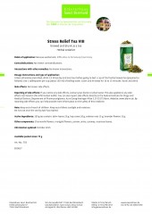 Krauterhaus Sanct Bernhardt Stress Relief Tea VIII, 75 г