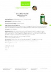 Krauterhaus Sanct Bernhardt Stress Relief Tea VIII, 75 г