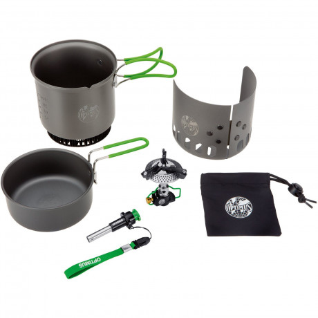 OPTIMUS OPTIMUS Gaskocher Optimus Elektra FE 0,95L Kochset Газовая плита OPTIMUS Optimus Elektra FE 0,95л кухонный набор