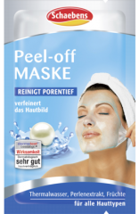 Schaebens Peel-off Маска для лица Пилинг с термальной водой, 15 мл