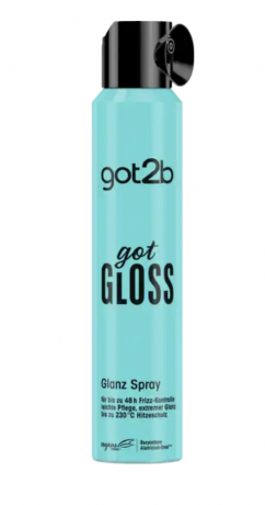 got2b gotGloss Glanz Spray Термоспрей для защиты волос с эффектом гладких блестящих волось, 200мл