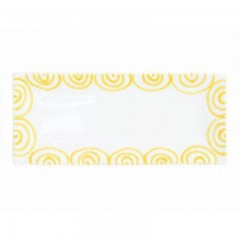 Gmundner Keramik Gmundner Keramik Gelbgeflammt Platte rechteckig 36x15x2,8 cm Gmundner керамическая желтая пламенная тарелка прямоугольная 36x15x2,8 см