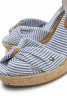 Tommy Hilfiger SEERSUCKER Wedge sandals seersucker bluecoast SEERSUCKER Босоножки на танкетке Сирсакер Блюкоаст
