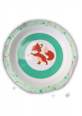 babylove  Schale aus Polypropylen Тарелка с нескользящим дном Лисенок, 1 штука 