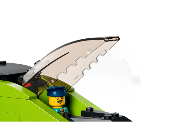 Lego Personen-Schnellzug пассажирский экспресс