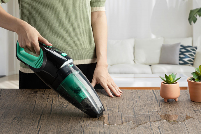 Linsar Akku-Handstaubsauger Akku Nass-/ Trocken-Sauger, Ladestation, LED, beutellos, 60 Min., 120W  Беспроводной ручной пылесос Linsar, аккумуляторный пылесос для влажной и сухой уборки, зарядная станция, светодиод, без мешка, 60 мин., 120 Вт