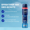 NIVEA MEN Fresh Active Deodorant Spray XXL, 250 ml, Нивеа Мужской дезодорант спрей, морские экстракты, 0% алюминия, 48ч защита, увеличенный объём, 250 мл