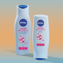 NIVEA Color Brilliance Farbschutz Shampoo, 250 ml, Нивеа Шампунь для окрашенных волос, кератин и экстракт асаи, защита цвета и блеск, 250 мл