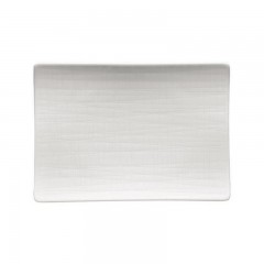 Rosenthal Rosenthal Mesh Weiss Platte flach 18x13 cm Rosenthal Mesh Белая тарелка плоская 18x13 см