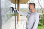BOSCH BOSCH Nass-Trocken-Akkusauger Bosch Home GlassVAC Solo Plus, Fenstersauger Беспроводной пылесос BOSCH для влажной и сухой уборки Bosch Home GlassVAC Solo Plus, пылесос для окон