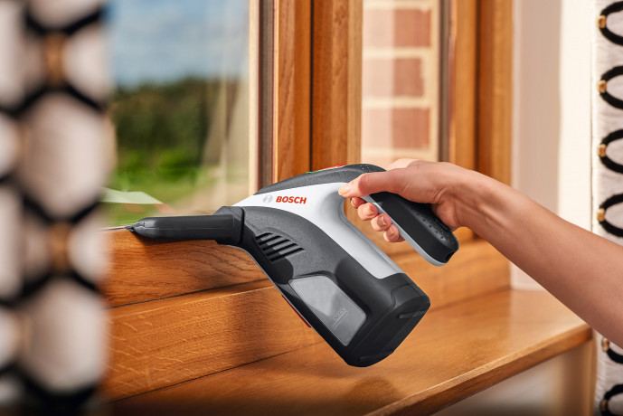 BOSCH BOSCH Nass-Trocken-Akkusauger Bosch Home GlassVAC Solo Plus, Fenstersauger Беспроводной пылесос BOSCH для влажной и сухой уборки Bosch Home GlassVAC Solo Plus, пылесос для окон