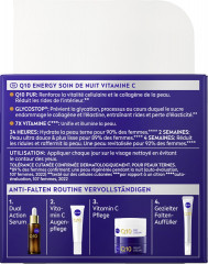 NIVEA Q10 Energy Anti-Falten Energy Vitamin C Nachtpflege, 50 ml, Нивеа ночной крем пантенол, витамин E, витамин C против морщин 50 мл