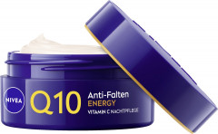 NIVEA Q10 Energy Anti-Falten Energy Vitamin C Nachtpflege, 50 ml, Нивеа ночной крем пантенол, витамин E, витамин C против морщин 50 мл