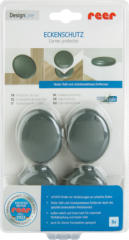Reer дизайн линия  защита углов, антрацит	, 8 шт