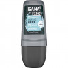 ISANA MEN Anti-Transpirant Active Cool Roll-on 50ml, Изана Мужской шариковый антиперспирант, активная прохлада, 48ч защита, 50 мл