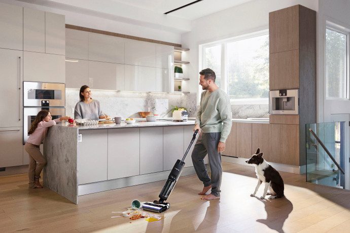 Tineco Tineco Nass-Trocken-Akkusauger Floor One S7 Premium, 230 W, beutellos  Беспроводной пылесос Tineco для влажной и сухой уборки Floor One S7 Premium, 230 Вт, без мешка