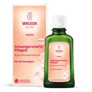Weleda Schwangerschaftspflegeol Масло для ухода за кожей беременных Weleda: миндальное масло, масло жожоба, масло зародышей пшеницы и экстракт арники 100мл