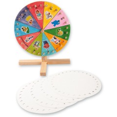 Eduplay Glucksrad zum Selbstgestalten Колесо фортуны сконструировать самостоятельно