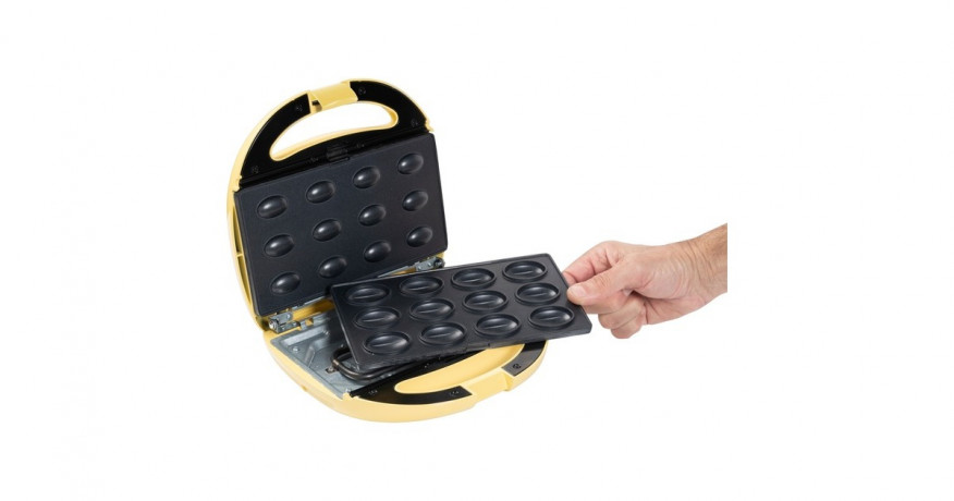 Bestron Bestron Zaubernuss Waffeleisen ANP801V, fur russische "Oreschki" gelb, 850 Watt  gelb Вафельница Bestron гамамелисовая ANP801V, для русских &quot;Орешков&quot; желтая, 850 Вт