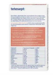 tetesept Biotin 2000 Kieselerde Tabletten 30st Биотин+ремнезем+цинка+антиоксиданты