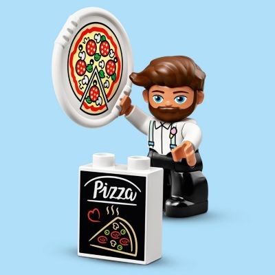 LEGO LEGO DUPLO 10927 Pizza-Stand LEGO DUPLO 10927 Подставка для пиццы