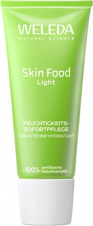 WELEDA Skin Food Light Gesichts & Koerpercreme, 75 ml, Лёгкий крем Skin Food Light для сухой кожи лица и тела с подсолнечным маслом, ши и какао, 75 мл