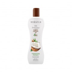 Biosilk Silk Therapy with Natural Coconut Oil Moisturizing Shampoo  Шелковая терапия с увлажняющим шампунем с натуральным кокосовым маслом