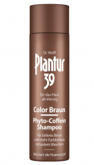 Plantur 39 Phyto-Coffein Shampoo Color Braun 250ml, Укрепляющий Шампунь Плантур 39 с фито-кофеинами окрашивающий для темных волос , 250 мл
