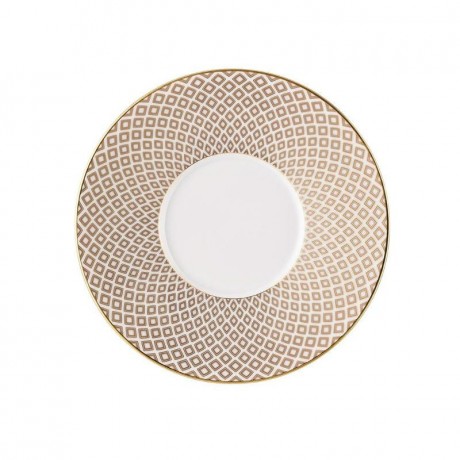 Rosenthal Rosenthal Francis Carreau Beige Kaffee-Untertasse 14 cm Rosenthal Francis Carreau Блюдце для кофе бежевое 14 см