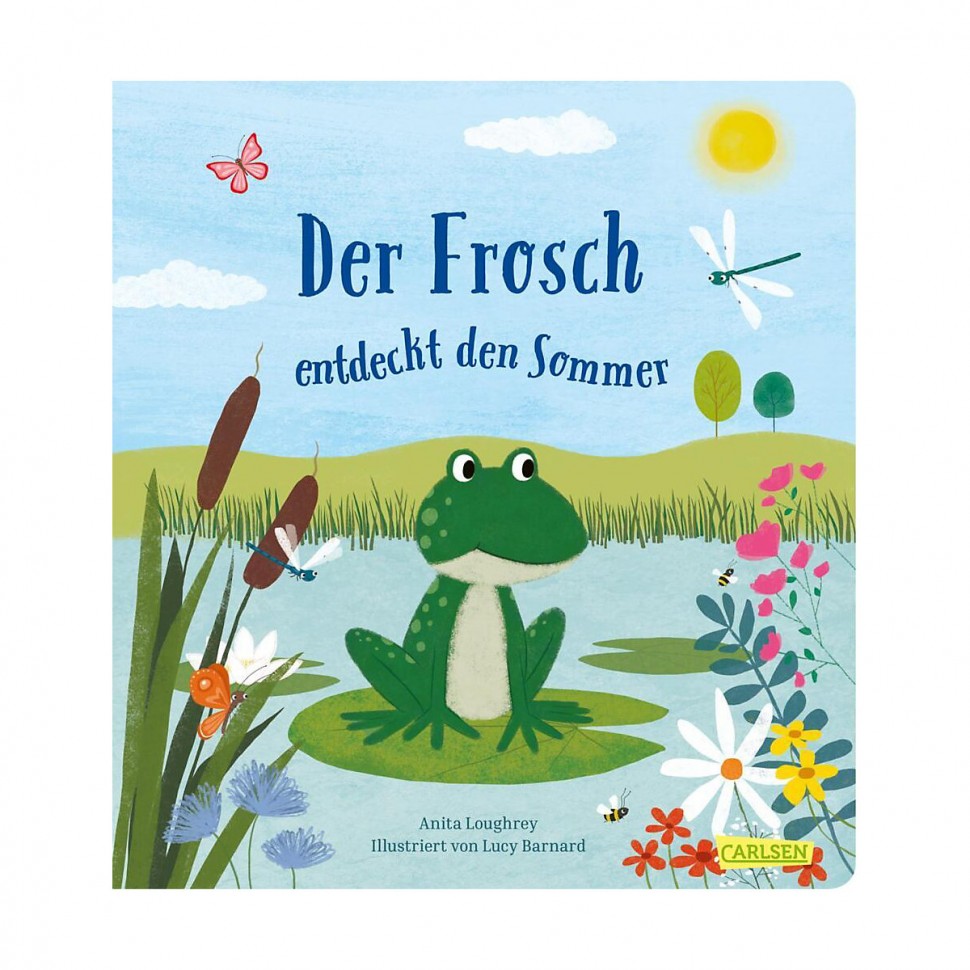 Купить Carlsen Verlag Der Frosch entdeckt den Sommer Лягушка открывает лето  в интернет-магазине Diskontshop.eu Германия всего за 1 172 руб. в