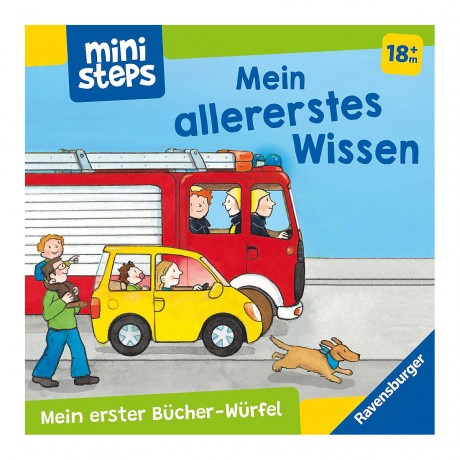 Ravensburger ministeps® Mein erster Bucher-Wurfel: Mein allererstes Wissen (Bucher-Set) ministeps® Мой первый книжный кубик: Мои самые первые знания (набор книг)