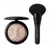 MAC Hypnotizing HolidayTrick of the Light Extra Dimension Skinfinish Kit, МАК Набор для макияжа лица Хайлайтер с эффектом сияния+Кисть+Косметичка