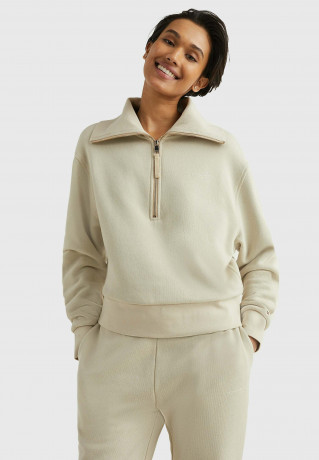 Tommy Hilfiger 1985 REG LOGO Sweatshirt light sandalwood 1985 REG LOGO Толстовка светлое сандаловое дерево