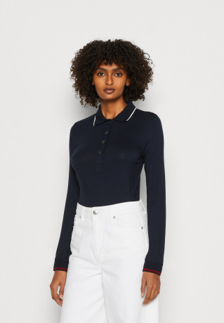 Tommy Hilfiger SLIM SPLIT Polo shirt desert sky SLIM SPLIT рубашка поло небо пустыни