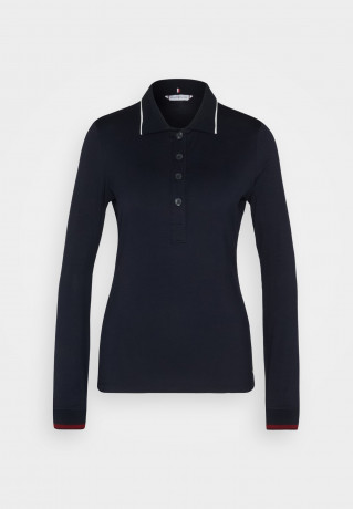 Tommy Hilfiger SLIM SPLIT Polo shirt desert sky SLIM SPLIT рубашка поло небо пустыни