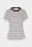 Tommy Hilfiger SLIM GOLD C-NK SS Print T-shirt white/desert sky SLIM GOLD C-NK SS Футболка с принтом белое/пустынное небо